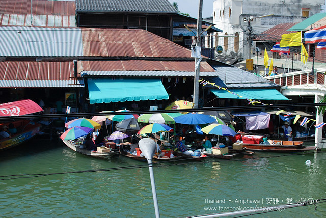 安帕瓦水上市場 Amphawa Floating Market