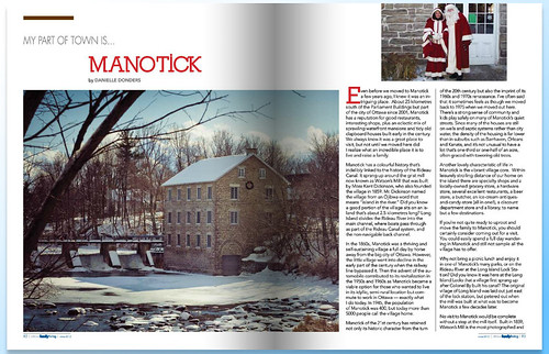 Ottawa Family Living magazine, December 2012