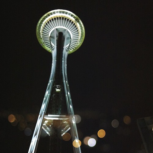 First time up the space needle
