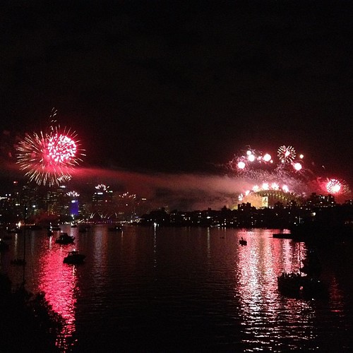 Happy New Year #Sydney! #NYE #2013 #fireworks #nofilter