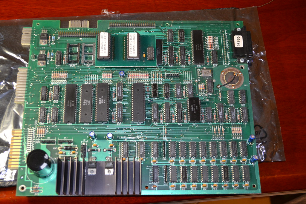 Re-capped 8296 PET mainboard