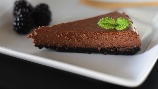 chocolate cheesecake for chocolate lovers (^^)