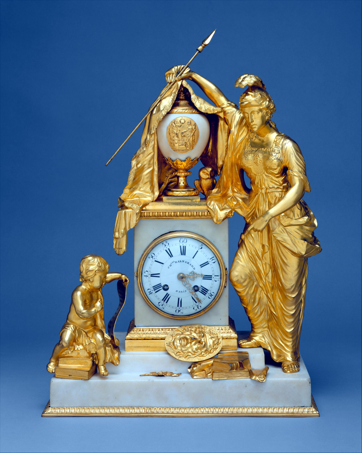 1770. Clock case, Matthew Boulton. Credit metmuseum.org