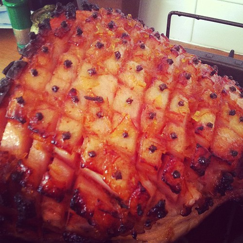 My favourite part of Christmas. Preparing a beautiful ham & then eating it for weeks. It's one of our Christmas rituals.