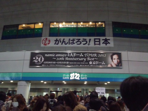 「namie amuro 5大ドームTOUR 2012 ～20th Anniversary Best～」