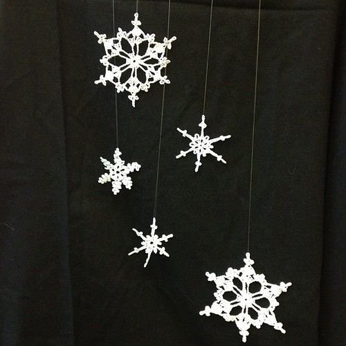 #Crochet #Snowflakes