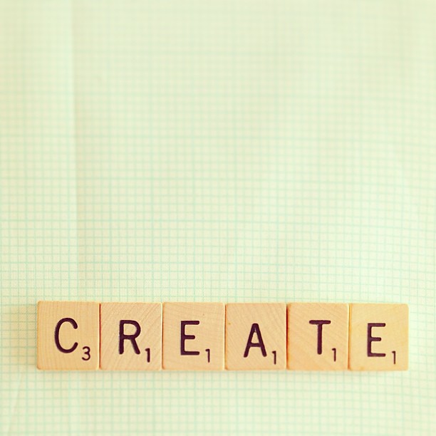 one word challenge 2013 // >>CREATE new memories >>CREATE for others >>CREATE love&happiness >>CREATE success >>CREATE inspiration