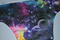 Bumstoppers One Size Hybrid Galaxy Semi Custom cotton velour 