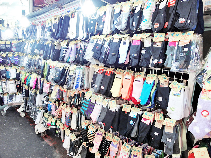 Shilin Night Market socks