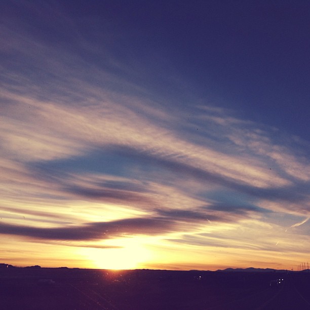 Spectacular Denver sunset!