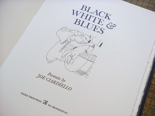 Black White & Blues limited edition book