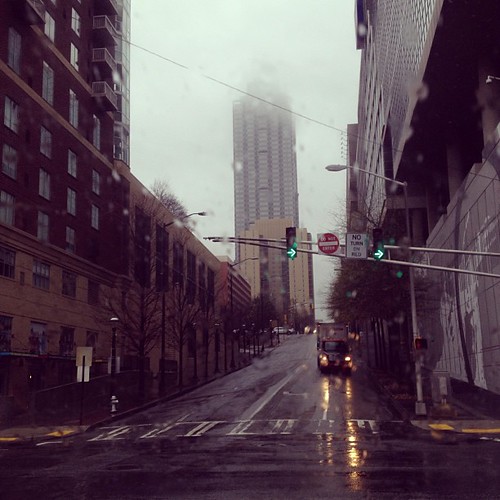 Rainy Atlanta.