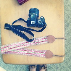 Working on: making a new camera strap. Done with holiday gifts! Need to make something for myself.