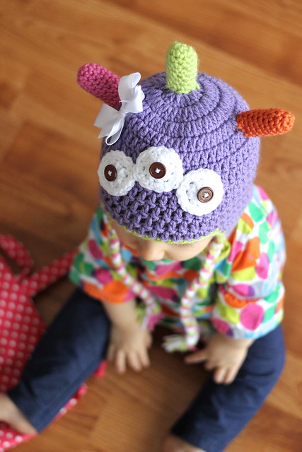 Crochet Monster Hat