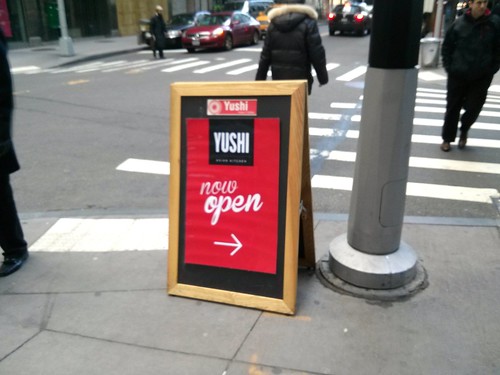 yushi signboard