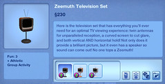 Zeemuth Television Set