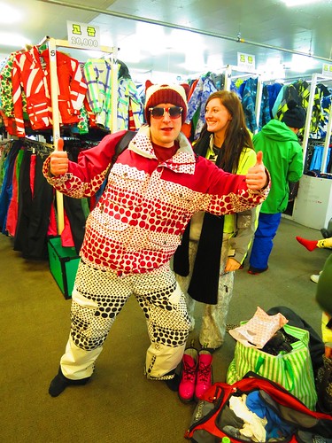 Dan's ski outfit