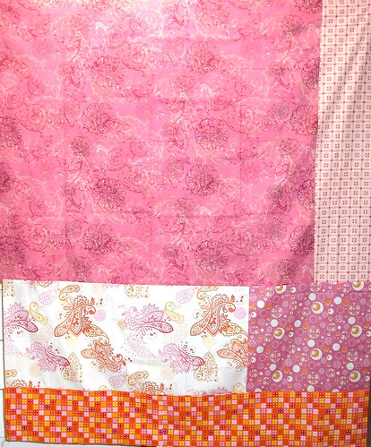 string triangle girl's quilt
