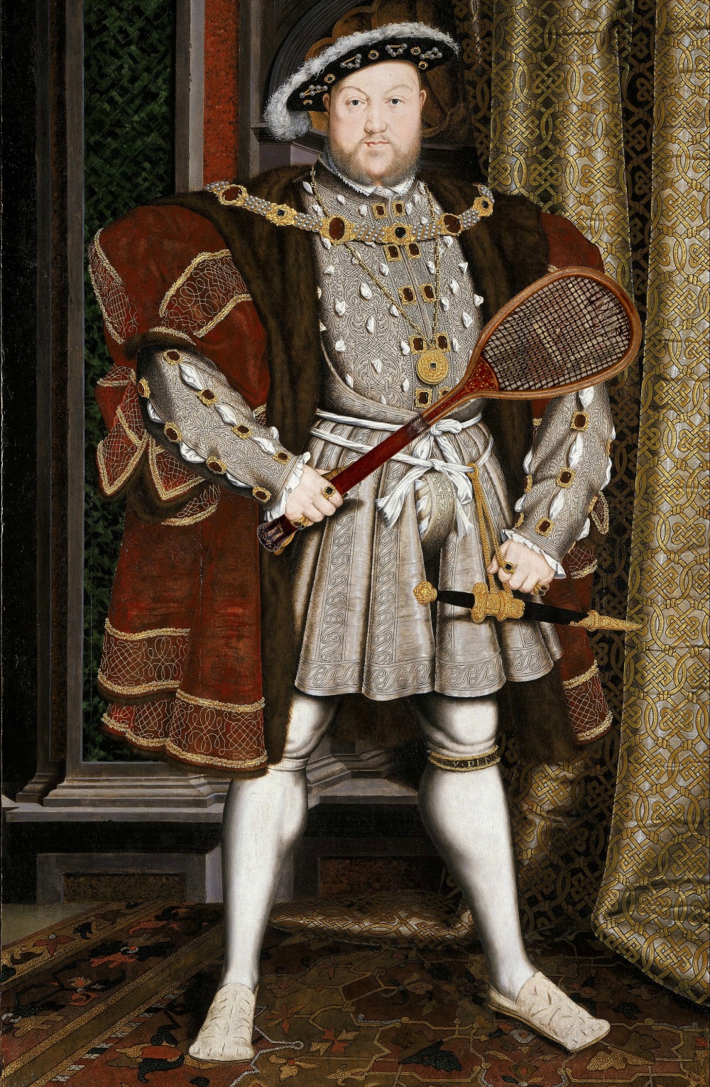 Henry VIII was a masterful tennis player