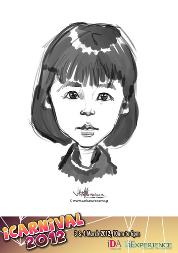 digital live caricature for iCarnival 2012  (IDA) - Day 2 - 41