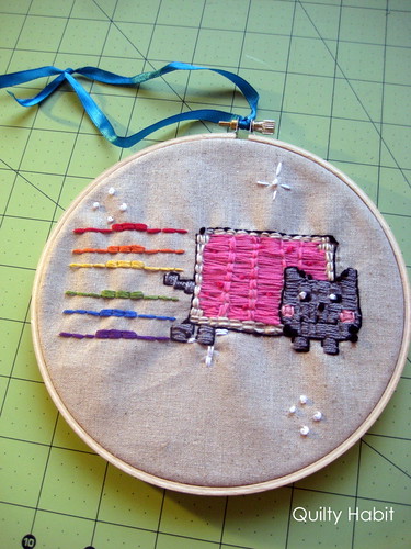 Nyan Cat Embroidery