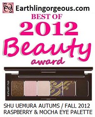 EG Beauty Awards 2012 Shu Uemura Raspberry Mocha Eye Palette