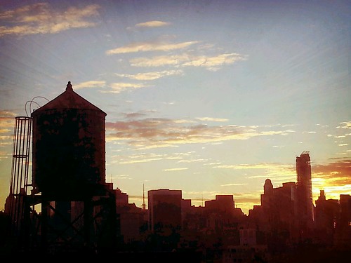 Manhattan sunset by jpontual