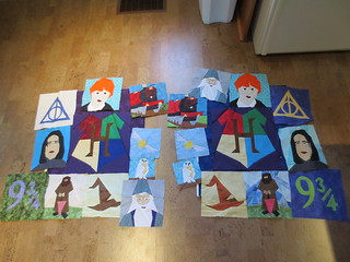 Harry Potter Quilts to date
