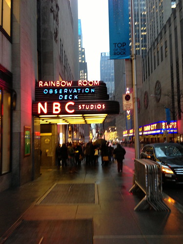 At NBC Studios, NYC
