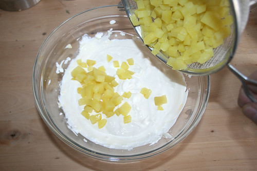 38 - Kartoffelwürfel addieren / Add potato dices