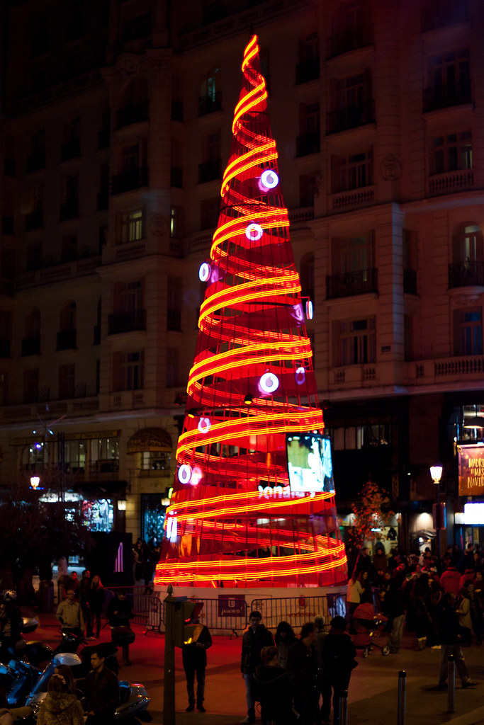 Plaza de Callao, Natal em Madri