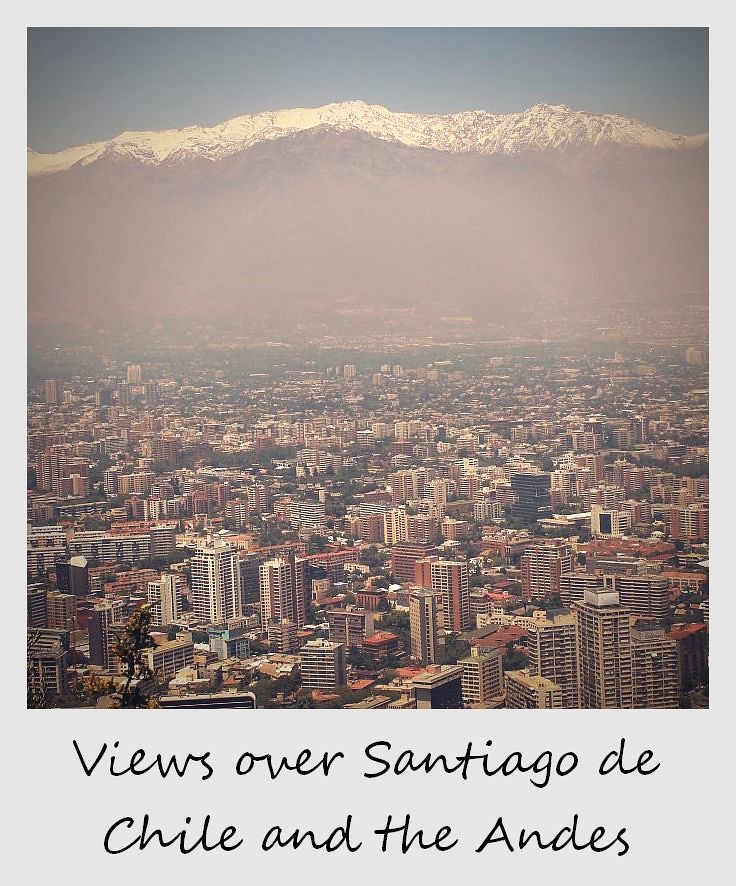 polaroid of the week chile santiago views
