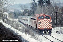 CP Fan Trip to Vermont with E8 Passenger Diesel Number 1800