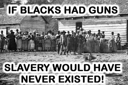 If Blacks Had Access To Guns When They Came to America... by vieilles_annonces