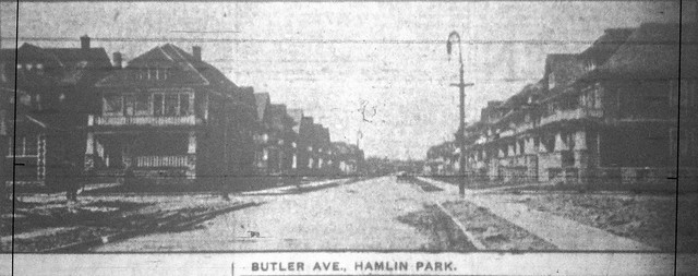 Butler Avenue at Wohlers (4-17-1917 Buffalo Express)