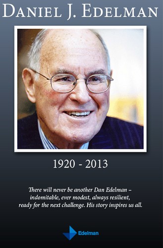 Dan Edelman (1920 - 2013)