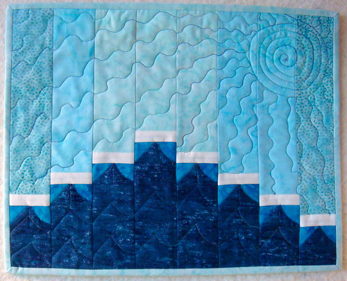 Project Quilting Season 4 Challenge 2- The beach, baby!