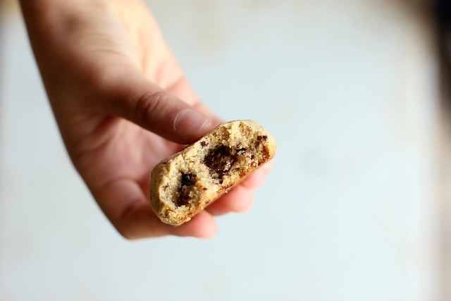 gluten-free spiced orange chocolate chunk cookies