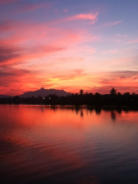 Kuching sunset