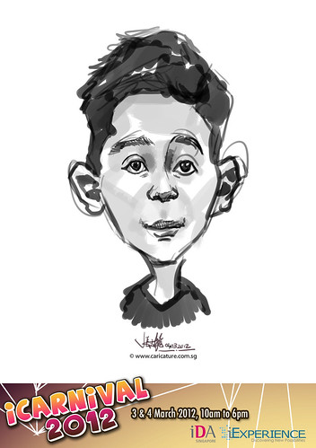 digital live caricature for iCarnival 2012  (IDA) - Day 2 - 76