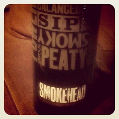 Lovin' #whiskey #smokehead #fun #great #taste...
