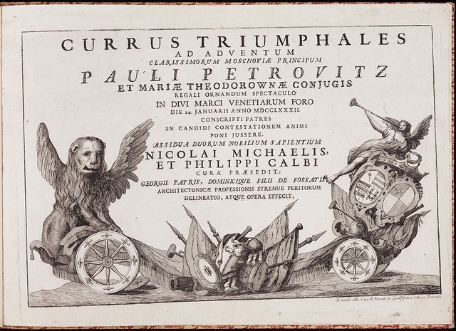 Currus Triumphales title page