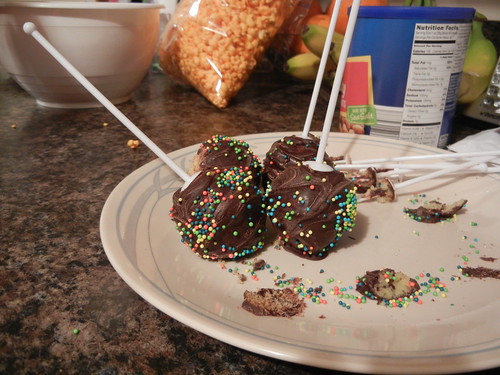Dec 31 2012 New Year's Eve Party Katie's cake pops