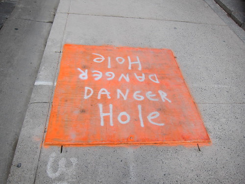 danger hole