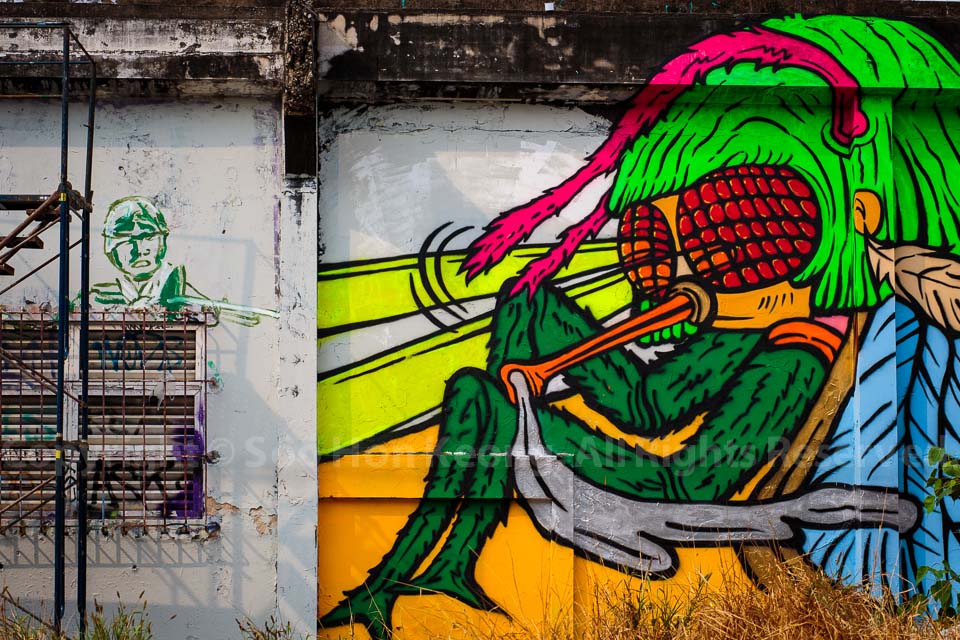 Bukruk Street art festival @ Bangkok, Thailand