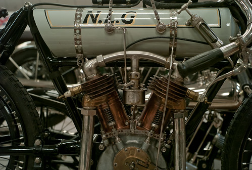 NMM N.L.G. 1,000cc V twin Peugeot, Brooklands record breaker 1906, a true pioneer. by John Gulliver
