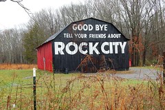Advertisement, Barn, Rock City