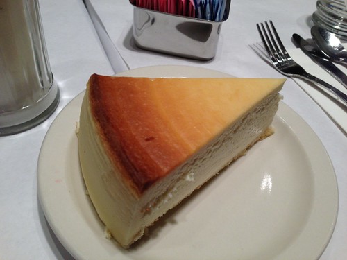 York-style cheesecake