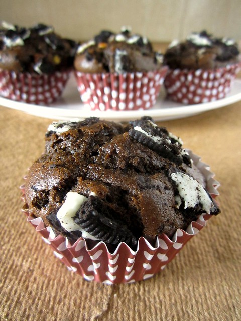 Oreo Cookie Muffins