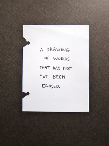 a drawing of words